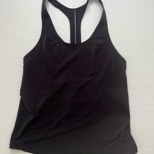 Lululemon tank, black size 8